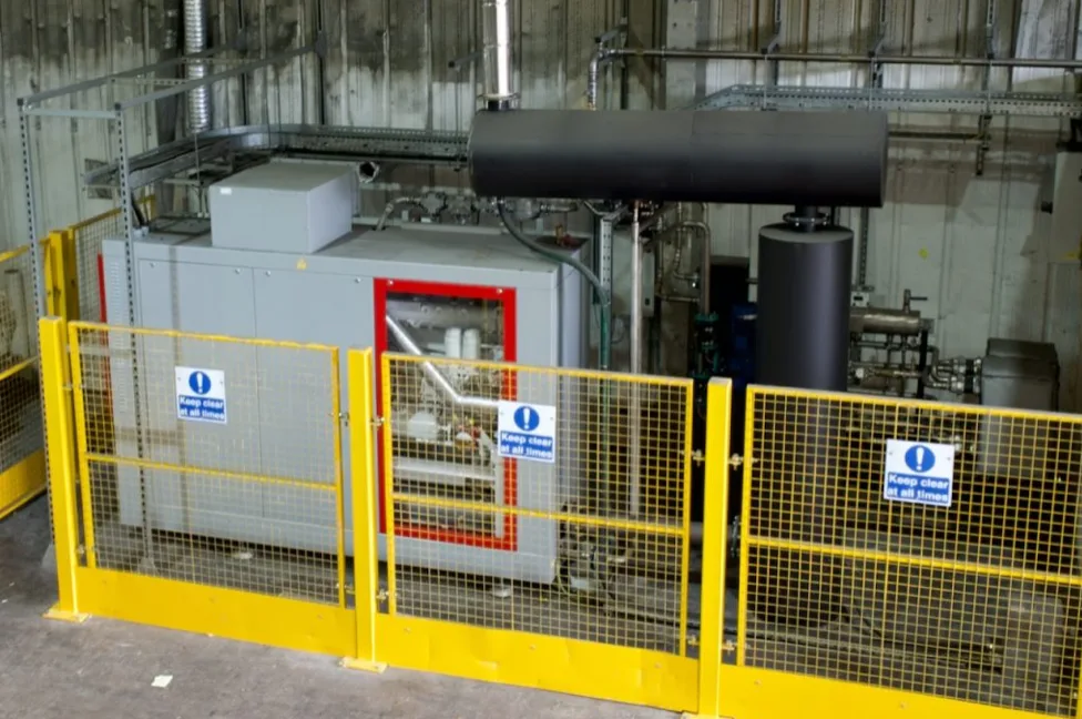 Factory-assembled CHP unit commissioned on site for a North East paper manufacturer